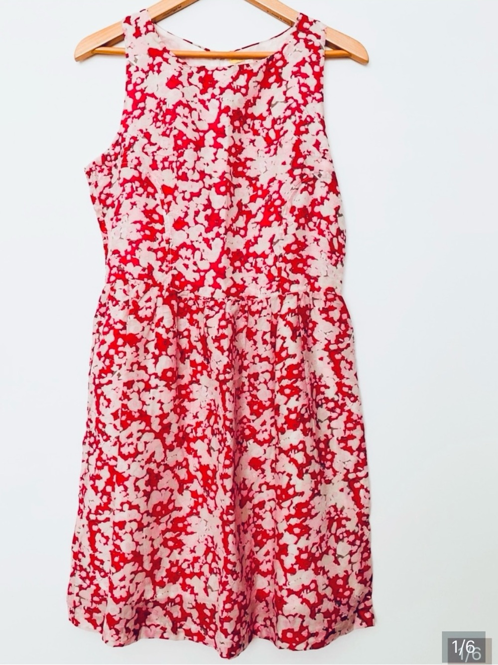 Gianni Bini Pink and Light Pink Floral Sundress